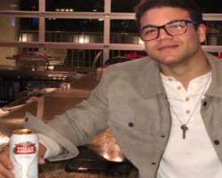 Josh Andres Rivera consuming alcohol